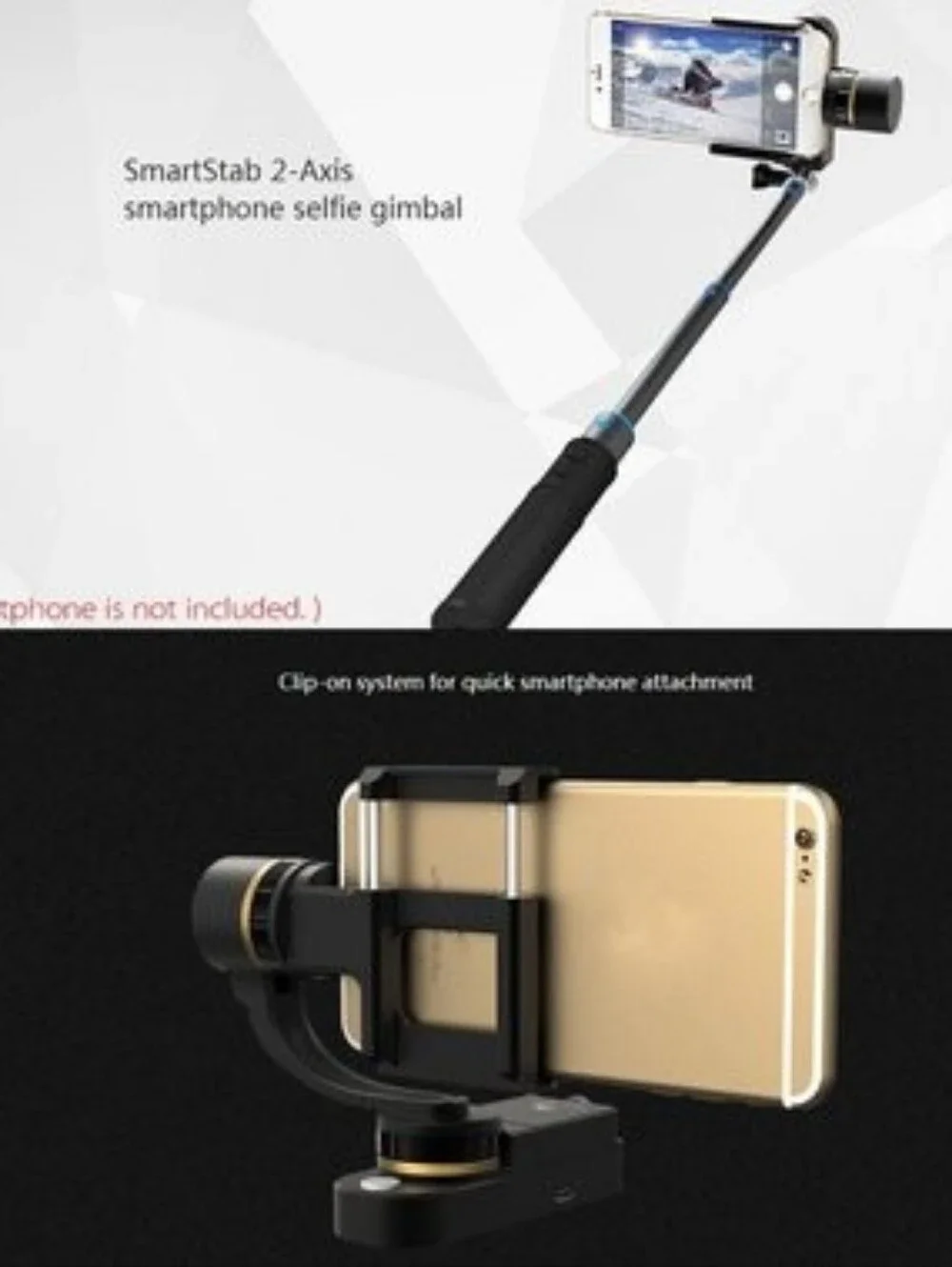 FeiyuTech FY SmartStab 2-Axis Smartphone Selfie Gimbal / Stabilizer